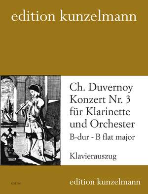 Duvernoy, Charles: Konzert für Klarinette Nr. 3 B-Dur