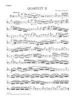 Danzi, Franz: 3 Quartette für Fagott, Violine, Viola und Violoncello  op. 40/2 Product Image