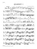 Danzi, Franz: 3 Quartette für Fagott, Violine, Viola und Violoncello  op. 40/1 Product Image