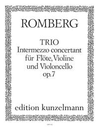 Romberg, Heinrich: Trio Intermezzo concertant  op. 7