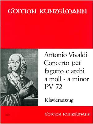 Vivaldi, Antonio: Konzert für Fagott a-Moll PV 72