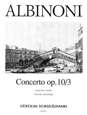 Albinoni, Tommaso: Concerto op. 10/3 C-Dur