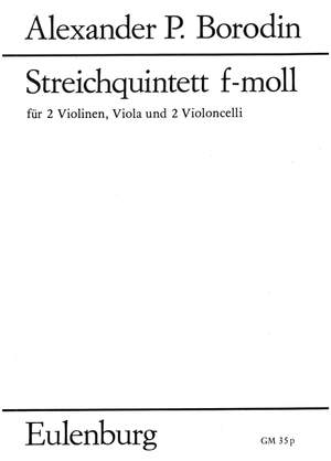 Borodin, Alexander: Streichquintett f-Moll