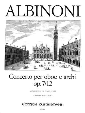 Albinoni, Tommaso: Concerto für Oboe op. 7/12 C-Dur