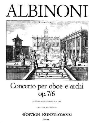 Albinoni, Tommaso: Concerto für Oboe op. 7/6 D-Dur