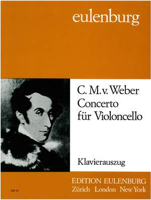 Weber, Carl Maria von: Concerto (Fantasie) für Violoncello  op. 20