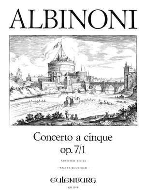 Albinoni, Tommaso: Concerto op.7/1 D-Dur