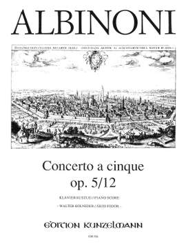 Albinoni, Tommaso: Concerto a cinque op.5/12