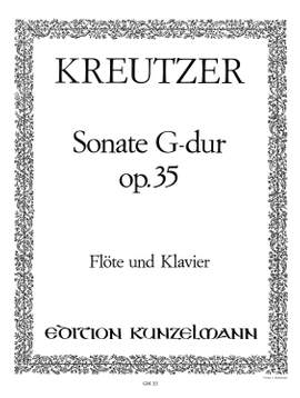 Kreutzer, Conradin: Sonate für Flöte und Klavier G-Dur op. 35