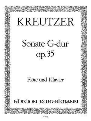 Kreutzer, Conradin: Sonate für Flöte und Klavier G-Dur op. 35
