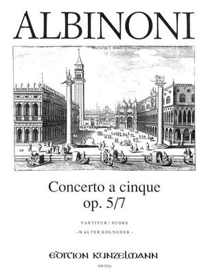 Albinoni, Tommaso: Concerto a cinque op. 5/7 d-Moll