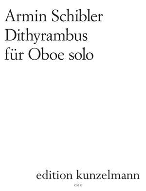 Schibler, Armin: Dithyrambus  op. 98