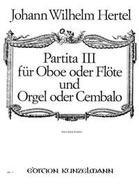 Hertel, Johann Wilhelm: Partita III