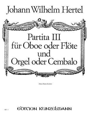 Hertel, Johann Wilhelm: Partita III