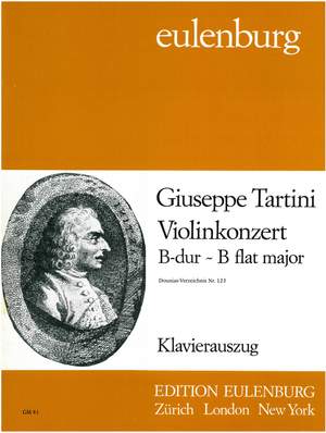 Tartini, Giuseppe: Konzert für Violine B-Dur Dounias-Verzeichnis Nr. 123