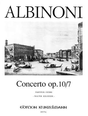 Albinoni, Tommaso: Concerto op. 10/7 F-Dur