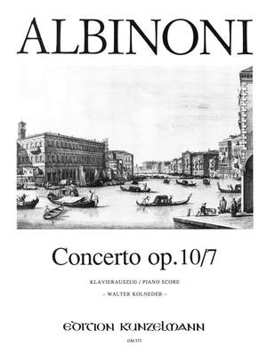 Albinoni, Tommaso: Concerto op. 10/7 F-Dur