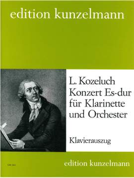 Kozeluch, Leopold Anton: Konzert für Klarinette Nr. 1 Es-Dur