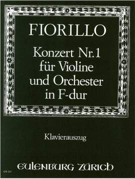 Fiorillo, Federico: Konzert Nr. 1 für Violine F-Dur