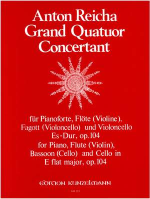 Reicha, Anton: Grand Quatuor concertant Es-Dur op. 104
