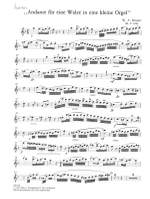 Mozart, Wolfgang Amadeus: Andante für 2 Flöten und 2 Klarinetten F-Dur KV 616 Product Image