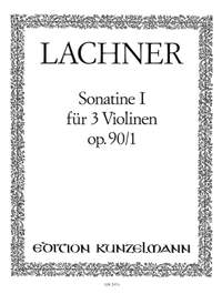 Lachner, Franz: Sonatine 1 für 3 Violinen  op. 90/1