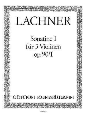 Lachner, Franz: Sonatine 1 für 3 Violinen  op. 90/1