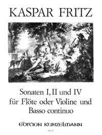 Fritz, Gaspard: Sonaten I, II und IV