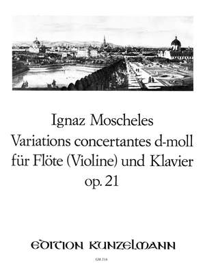 Moscheles, Ignaz: Variations concertantes d-Moll op. 21