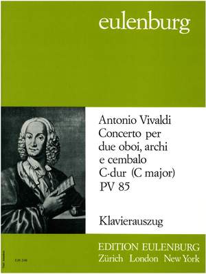 Vivaldi, Antonio: Konzert für 2 Oboen C-Dur PV 85
