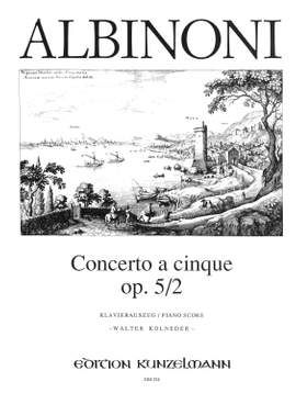 Albinoni, Tommaso: Concerto a cinque op. 5/2 F-Dur