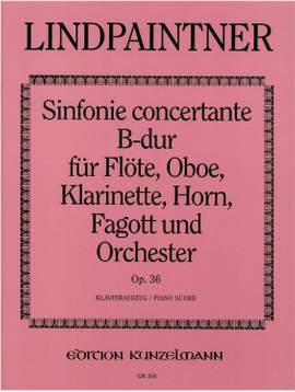 Lindpaintner, Peter Joseph von: Sinfonie concertante B-Dur op. 36