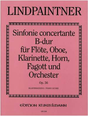Lindpaintner, Peter Joseph von: Sinfonie concertante B-Dur op. 36