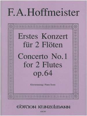 Hoffmeister, Franz Anton: Konzert Nr. 1 für 2 Flöten D-Dur op. 64