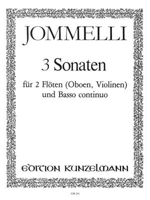 Jommelli, Niccolò: 3 Sonaten D-Dur/G-Dur/C-Dur