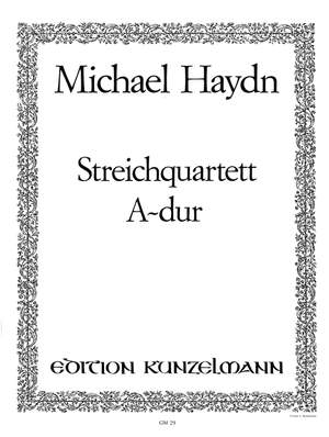 Haydn, Michael: Streichquartett A-Dur