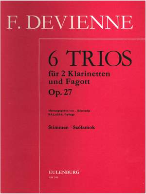 Devienne, François: Trios  op. 27/2