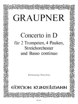 Graupner, Christoph: Konzert D-Dur