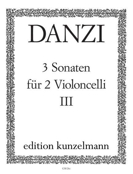 Danzi, Franz: Sonate  op. 1/3
