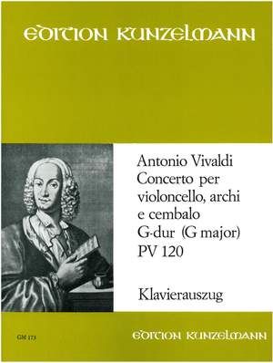 Vivaldi, Antonio: Konzert für Violoncello G-Dur PV 120
