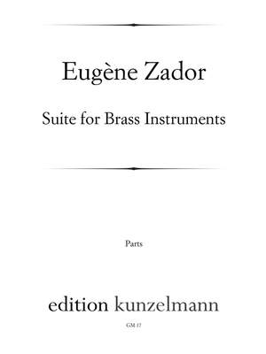 Zador, Eugène: Suite für Blechbläser