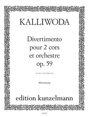 Kalliwoda, Johann Wenzel: Divertimento für 2 Hörner  op. 59