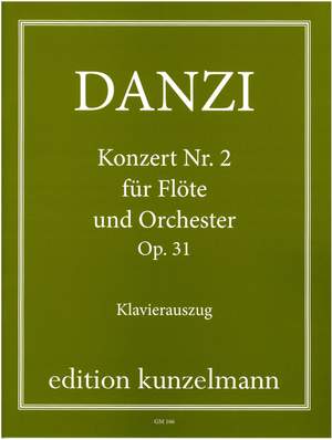 Danzi, Franz: Konzert Nr. 2 für Flöte d-Moll op.31