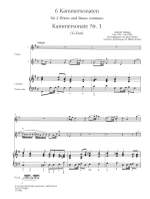 Mahaut, Antoine: 6 Kammersonaten für 2 Flöten und Basso Continuo Product Image