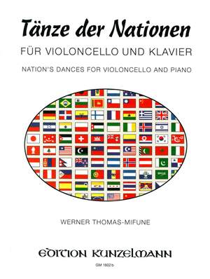 Thomas-Mifune, Werner: Tänze der Nationen für Violoncello und Klavier