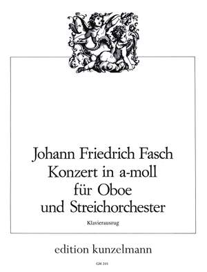 Fasch, Johann Friedrich: Konzert für Oboe a-Moll