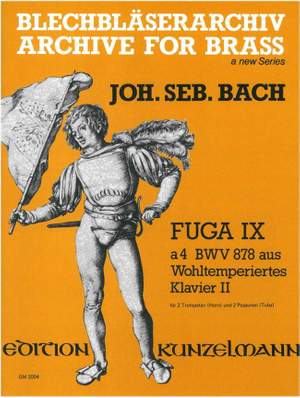 Bach, Johann Sebastian: Fuga IX  BWV 878
