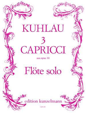 Kuhlau, Friedrich Daniel: 3 Capricci  op. 10