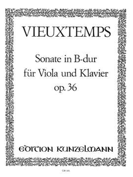 Vieuxtemps, Henri: Sonate für Viola  op. 36