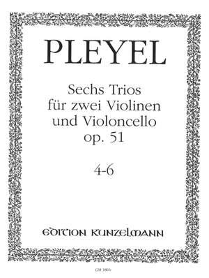 Pleyel, Ignaz Josef: Trios 4-6